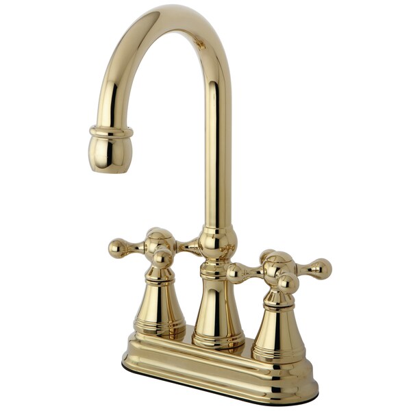 Bar Faucet, Polished Brass